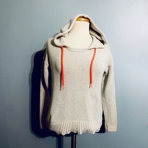 Fishbone pullover hoodie.